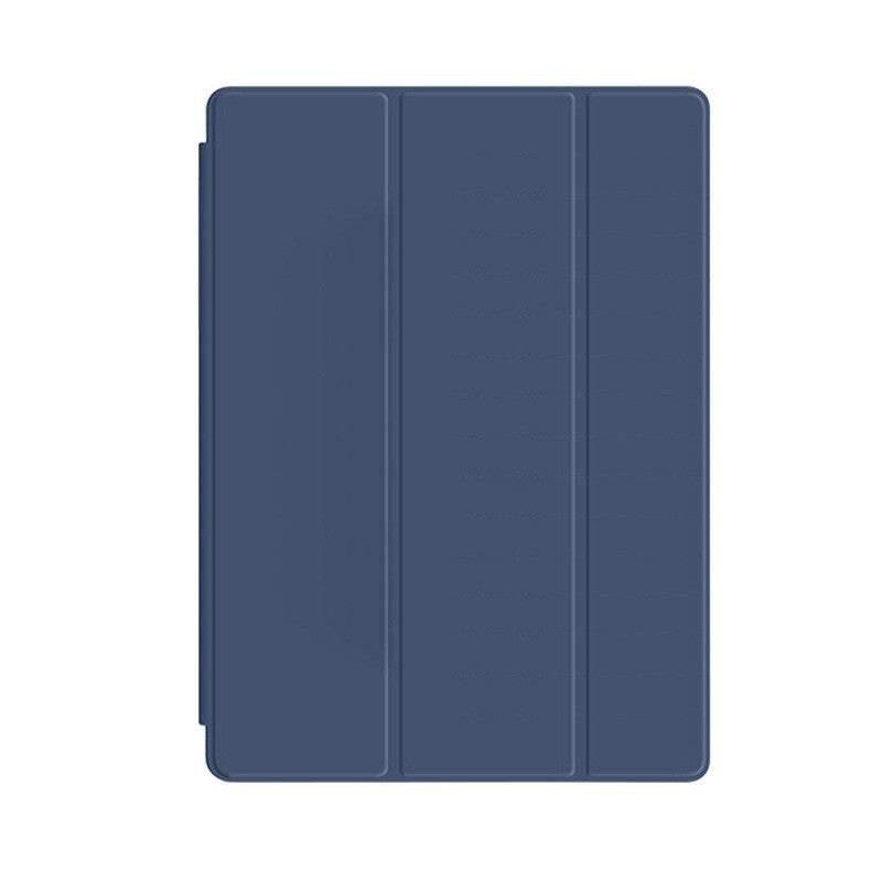 Shockproof Silicone iPad Air 4 Cover with Pencil Slot and Smart Wake - Navy