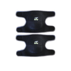 S Size Kid Knee Pad Crash Proof Antislip Basketball Dance Skating Protector - Black+Rose red