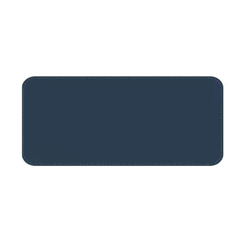 60*30Cm Leather Mouse Pad Gaming Waterproof Mousepad Desk Mat Anti-Slip Rubber - Light Blue