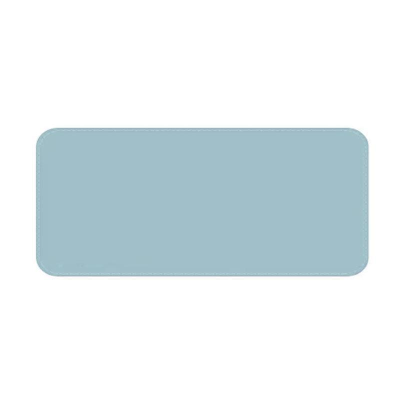 Large Leather Mouse Pad 80x40cm Desk Mat Gaming Extended Waterproof Anti Slip - Light Green