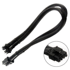 Dual Mini 6 Pin to 8 Pin PCI-E Video Card Power Cable Y Splitter 18AWG Mac Pro