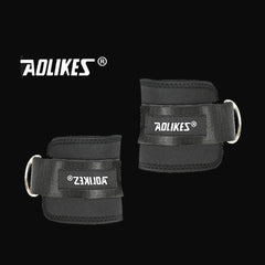 Aolikes Weight Lifting Ankle D-Ring Strap Cable Kickbacks Attachment Gym Leg - Left