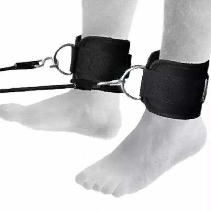 Aolikes Weight Lifting Ankle D-Ring Strap Cable Kickbacks Attachment Gym Leg - Right
