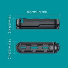 1m 2m Braided Charging Cable with Detachable Connectors for Type C Micro Lightning - Magnet Cable-Red-iPhone-2M