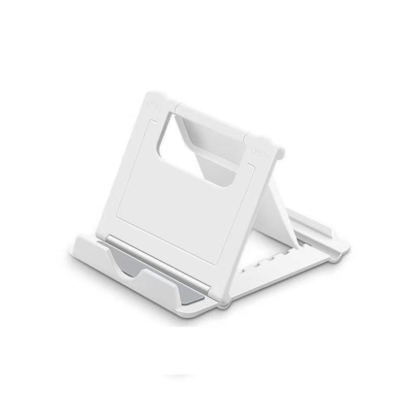 Universal Foldable Tablet and Phone Stand Adjustable Portable Desk Holder - Black