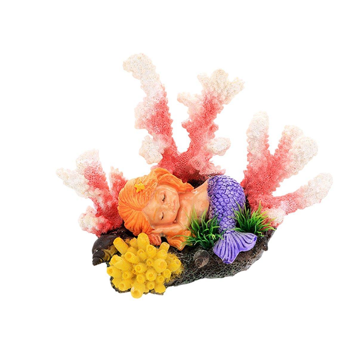 Aquarium Resin Coral Decorations for Fish Tank Marine Simulation Micro Landscape - GH0740