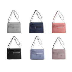 Ladies Large Capacity Crossbody Bag Single Shoulder Small Square Bag Handbag - Pink