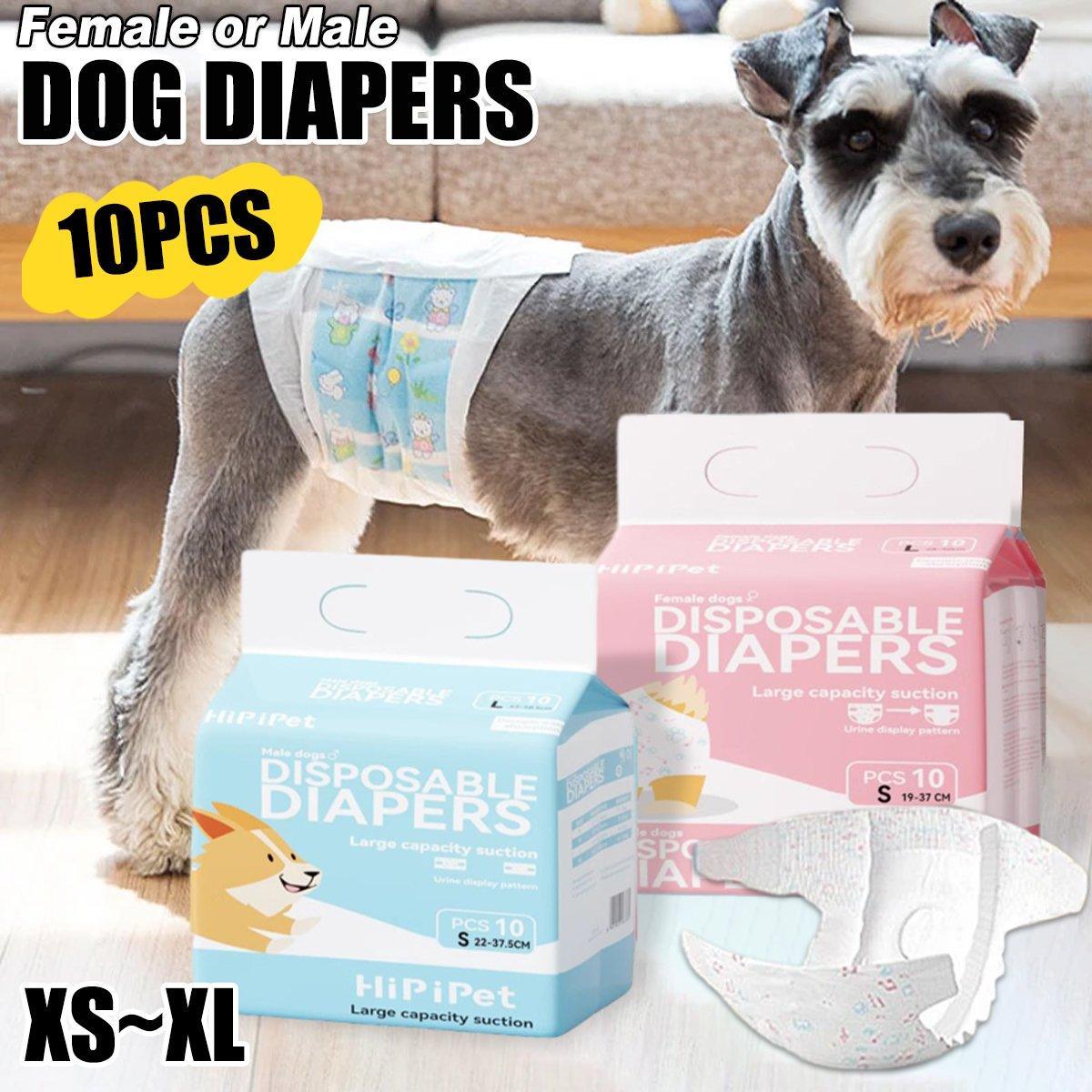 Dog Physiological Pants Pet Diaper Underwear for Hygiene and Incontinence Management - Female - XS