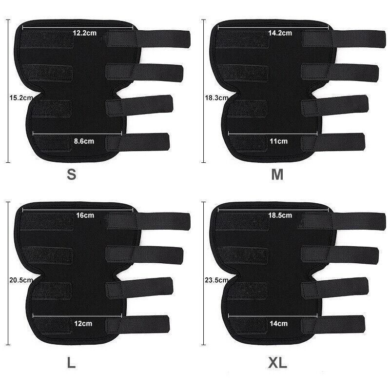 S/M/L/Xl Pet Dog Knee Support Brace Leg Hock Front Back Protector Compression - S
