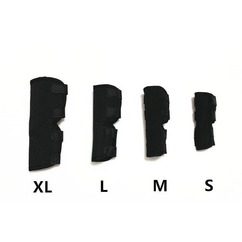 S/M/L/Xl Pet Dog Knee Support Brace Leg Hock Front Back Protector Compression - S