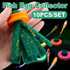 Fish Egg Collector Device Set 10PCS Floating Hanging Breeding Box Aquarium Tank
