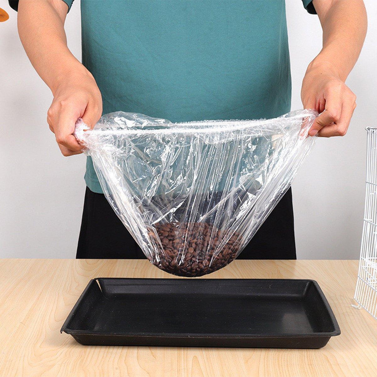 50Pcs Rabbit Cage Liners Disposable Plastic Mat Films Hamster Cage Cleaning Pad - M-50PCS