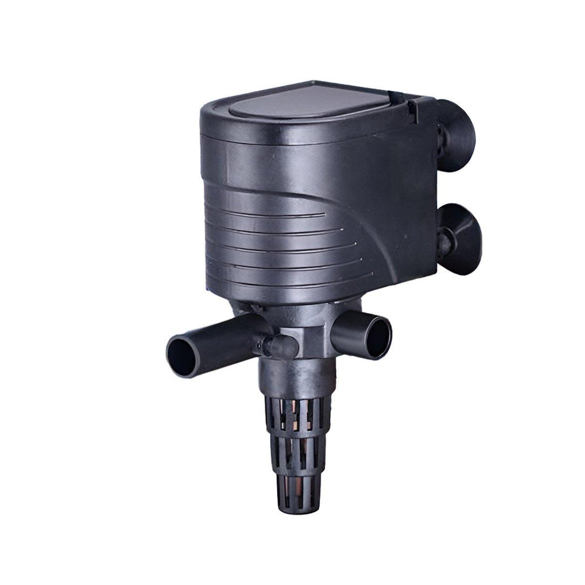 3in1 Mini Aquarium Fish Tank Filter Submersible Water Purifier Oxygen Pump - QL-320 (12W 800L/H)