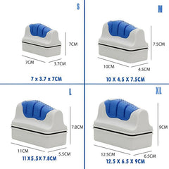 Aquarium Glass Cleaner Brush with Algae Magnet for Fish Tanks Cleaning - XL