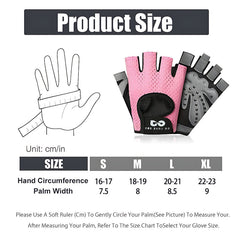 L Size Women Fitness Gym Training Gloves Half Finger Gel Weight Lifting Workout Gloves - Grey