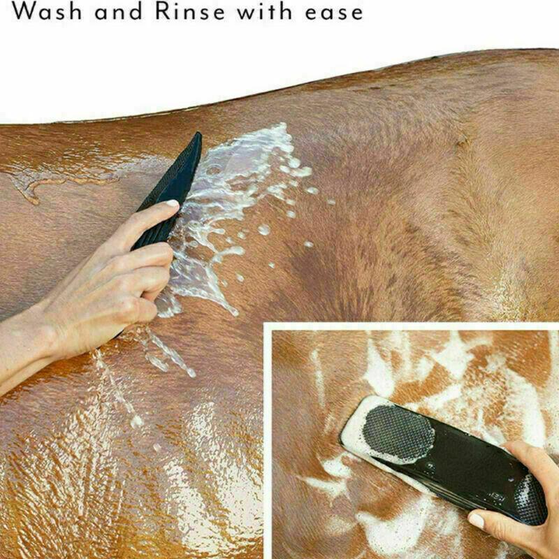 Horses Dogs Grooming Brush 6-In-1 Shedding Grooming Massage Kit Neat Pet Comb