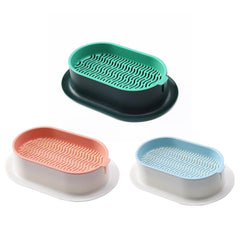 Catnip Hydroponic Box with Cat Snacks Growing Kit for Cats Fresh Catnip Bowl - Blue