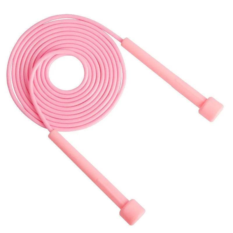 Speed Jump Rope for Boxing MMA Cardio Fitness and Gym Training - Pink