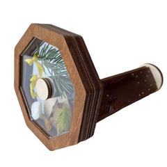 Handmade Wooden DIY Kaleidoscope Kit Outdoor Craft Toy Gift for Early Learners