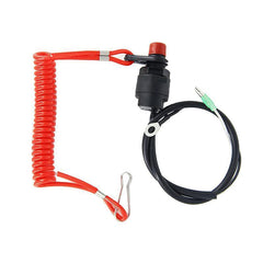 Boat Outboard Engine Motor Kill Stop Switch Emergency Tether Lanyard For Yamaha