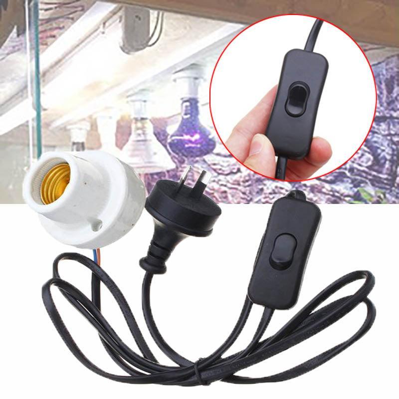 E27 300W Ceramic Heat Uv Uvb Lamp Light Holder Socket Brooder Reptile Basking Au