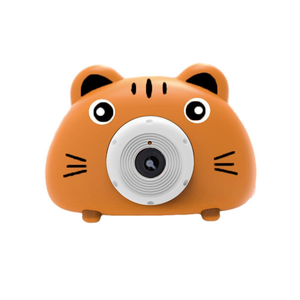 Acousto Optic Bubble Machine Camera Animal-Shaped With Light Music Toy Gift - Frog