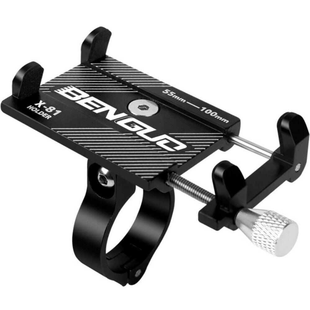 Aluminium Alloy Bicycle Phone Holder Handlebar Mount For Bike Motorcycle - Red