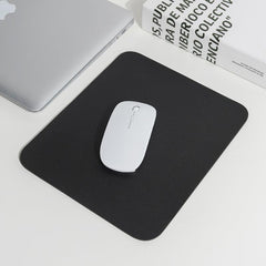 Pu Leather Gaming Mouse Pad Desk Mat Anti-Slip Speed Mousepad 22X22Cm Waterproof - Pink