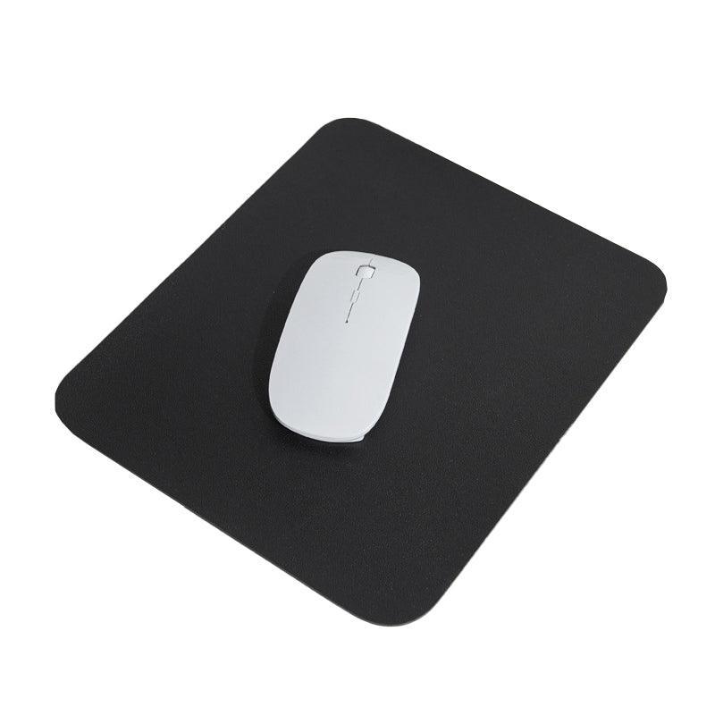 Pu Leather Gaming Mouse Pad Desk Mat Anti-Slip Speed Mousepad 22X22Cm Waterproof - Pink