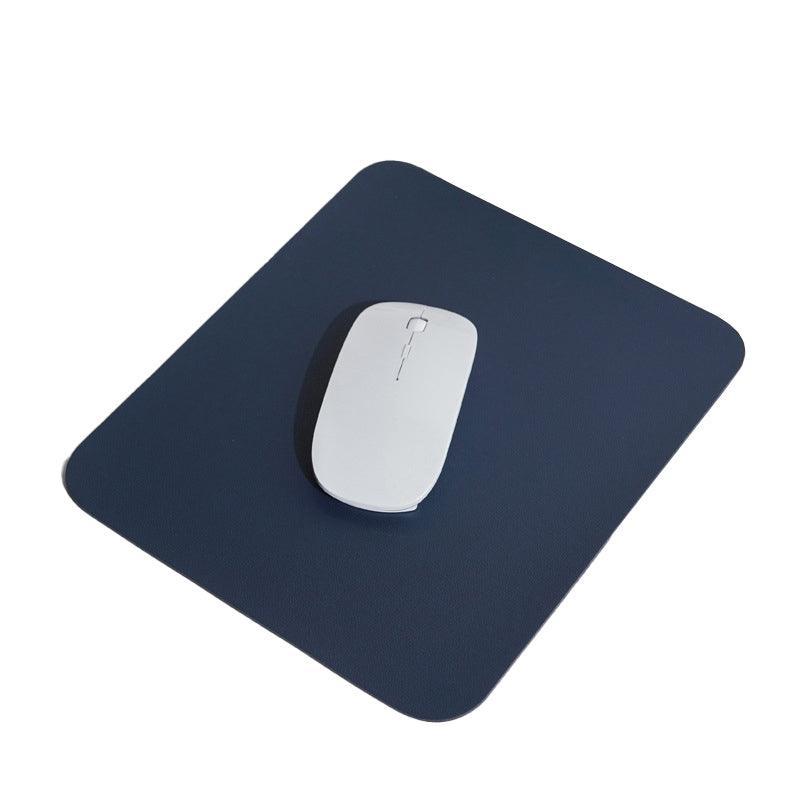 Pu Leather Gaming Mouse Pad Desk Mat Anti-Slip Speed Mousepad 22X22Cm Waterproof - Pink