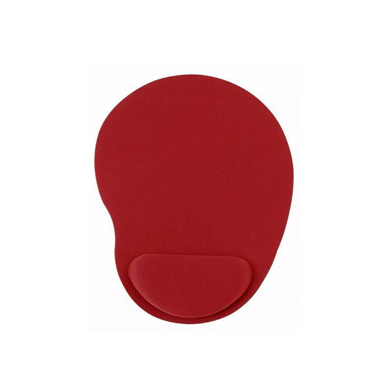 Comfort Mouse Pad with Built In Wrist Support Non Slip Ergonomic Mice Mat - Orange