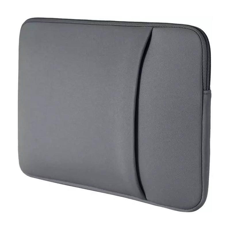 Grey Laptop Macbook Notebook Sleeve Bag Travel Carry Case Cover For 11 13 14 15 Inch Lap Top - 15Inch