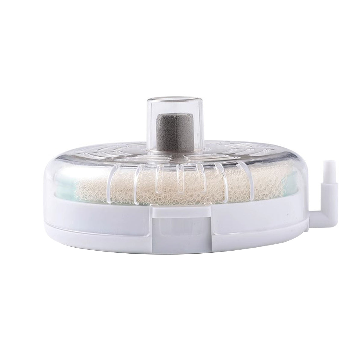 Aquarium Filter Special Mini Small Tank Filter Circle for Freshwater or Marine - 8cm Replacement Cotton*5