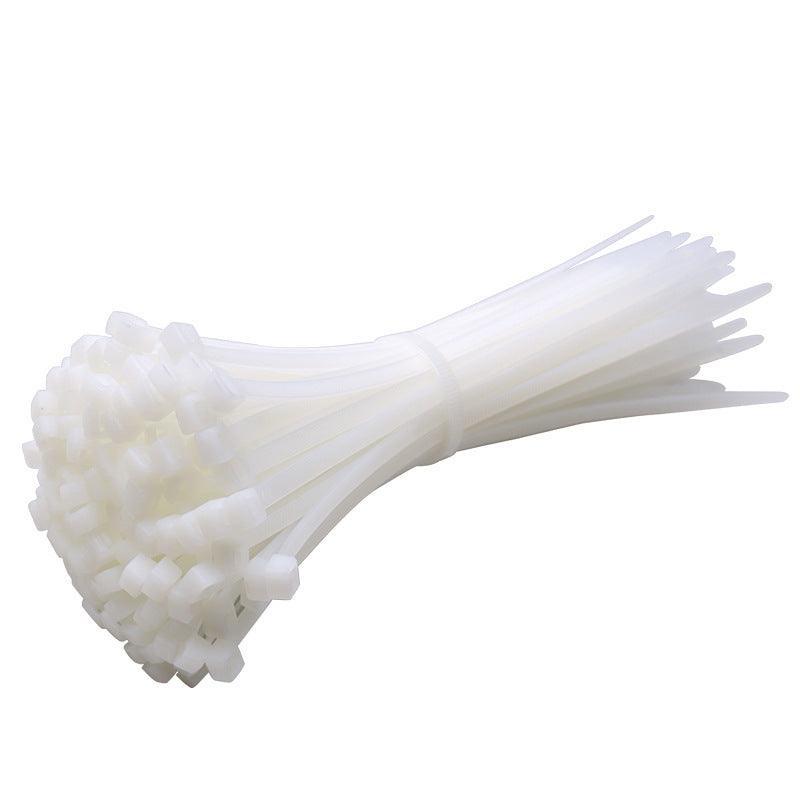 100X Cable Ties Zip Ties Nylon UV Stabilised Bulk White Cable Ties - 10*400mm White
