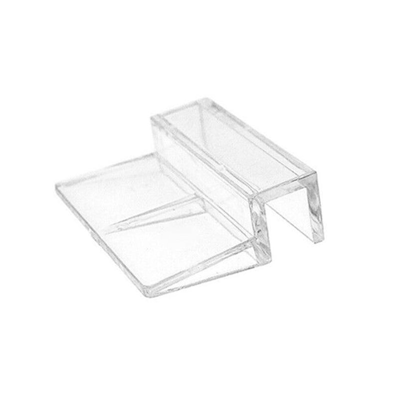4Pcs Plastic Clips Glass Cover Support Holder Aquarium Fish Tank 6/8/10/12Mm New - 10MM