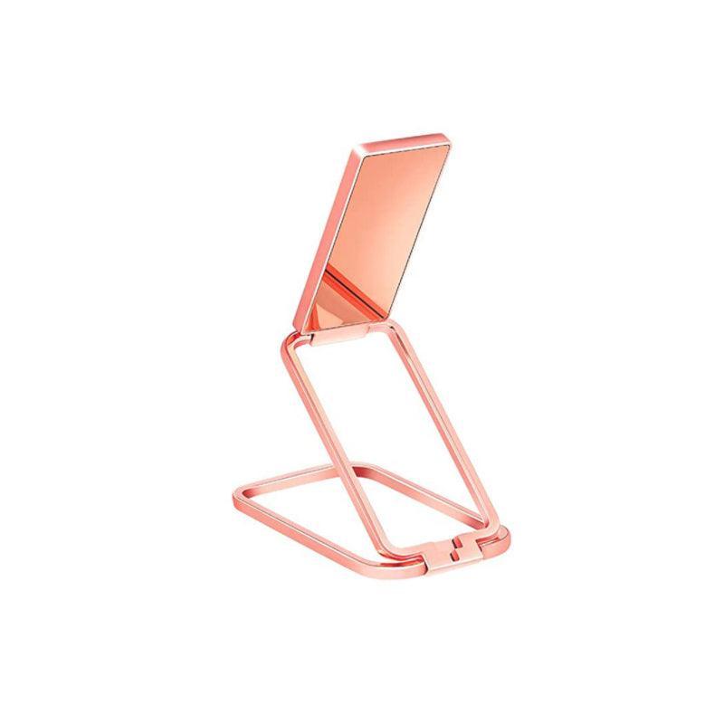Universal Phone Ring Grip Holder Back Mount Stand for Smartphones and Tablets - Gold