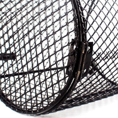 Round Reptile Heat Lamp Light Bulb Mesh Cage Protector  Enclosure 11.5X15.5Cm Au