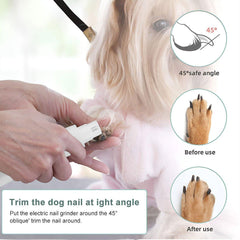 Rechargeable Pet Hair Clippers Professional Grooming Kit for Cats and Dogs