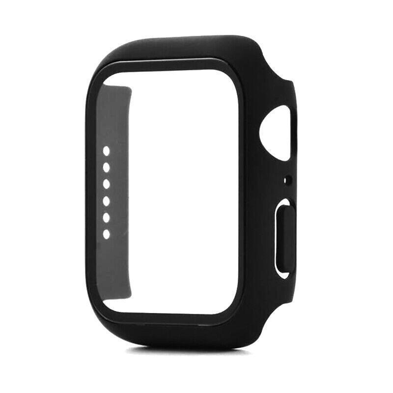 For Apple Watch iWatch Series SE 6 5 4 3 2 1 Case Full Glass Cover 38mm - Green