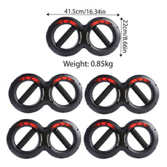 Multifunctional Arm Strength Grip Wrist Power Device Fitness Hand Grip Enhancer - 5kg