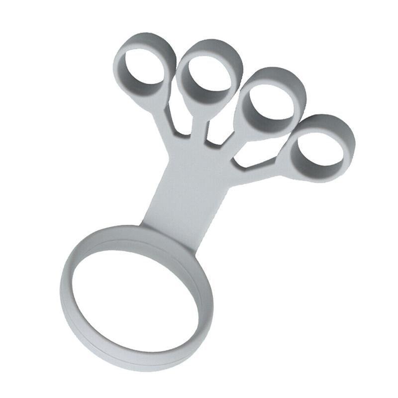 Finger Exerciser Strength Gripper Forearm Trainer Hand Grip Strengthener Therapy - 2# Black (21LB)