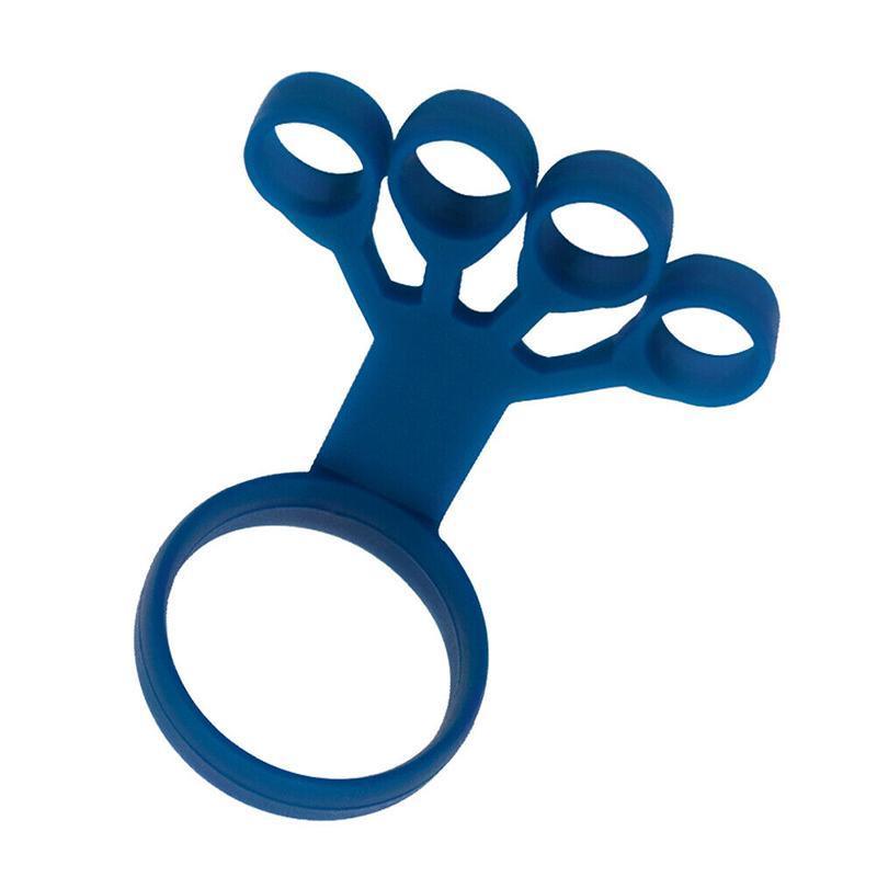 Finger Exerciser Strength Gripper Forearm Trainer Hand Grip Strengthener Therapy - 3# Black (Large Strength)