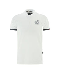 Aquascutum Men's White Cotton Polo Shirt