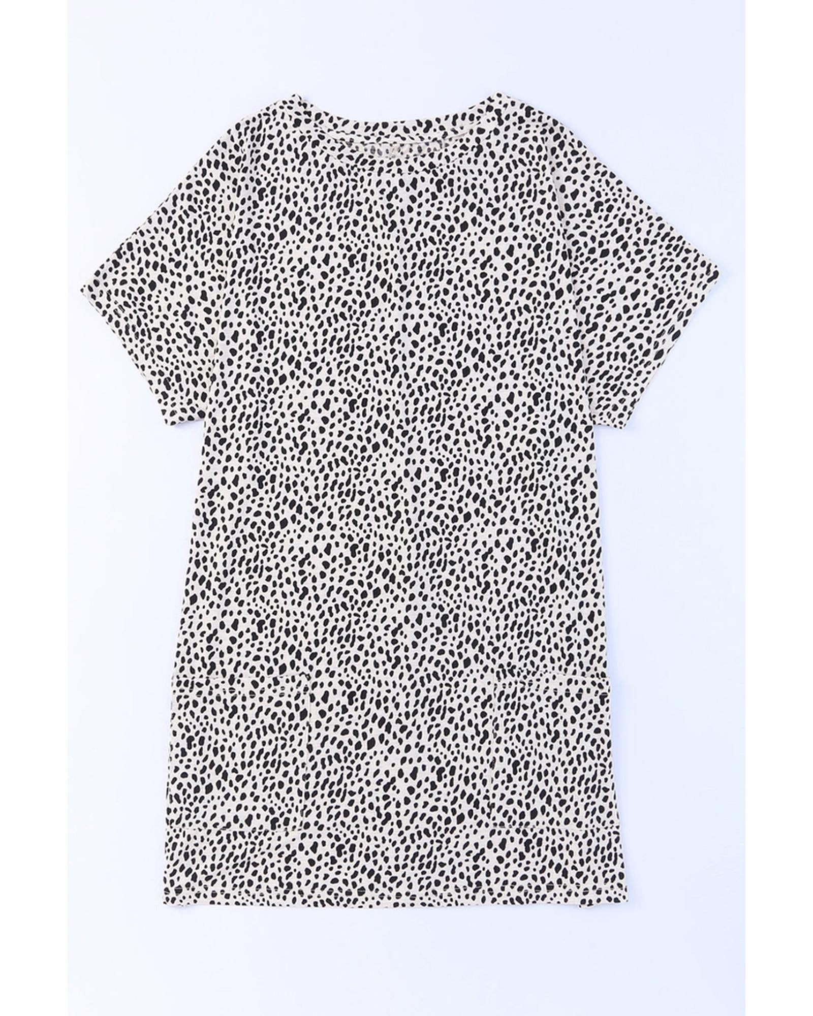 Azura Exchange Tunic Top with Print and Side Pockets