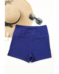 Azura Exchange Cutout Patchwork Swim Shorts