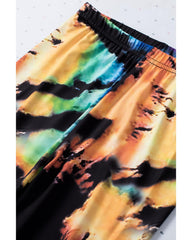 Azura Exchange Tie Dye Hollow Out Fitness Leggings