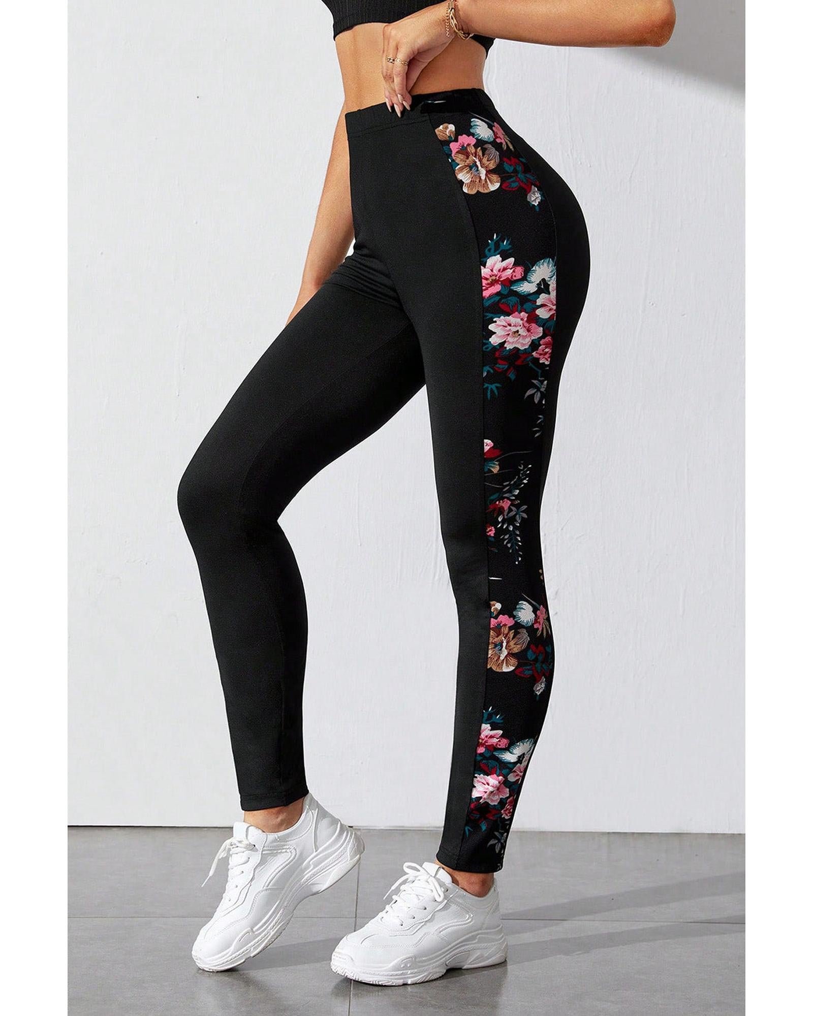 Azura Exchange High Waist Slit Leggings - M