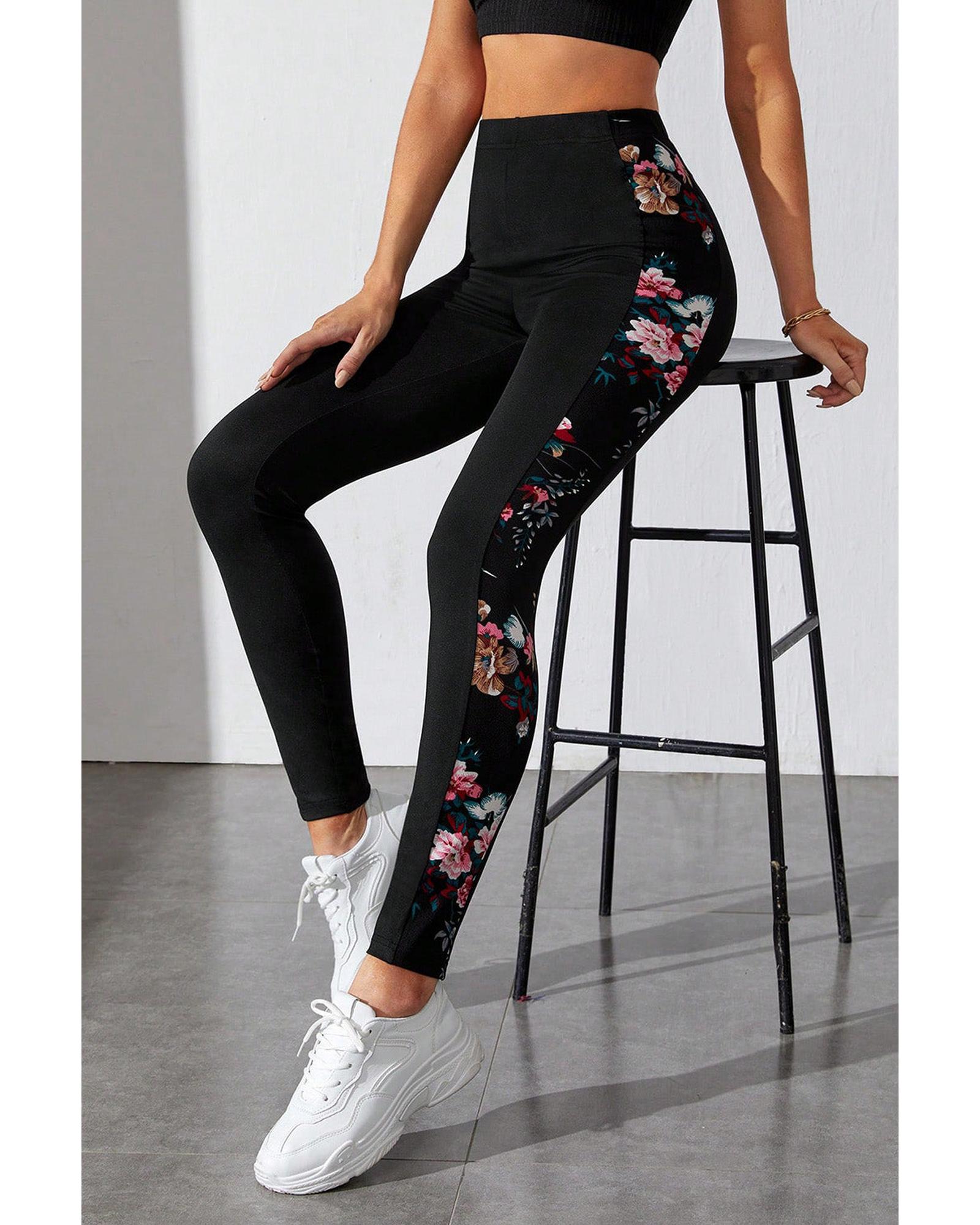 Azura Exchange High Waist Slit Leggings - M