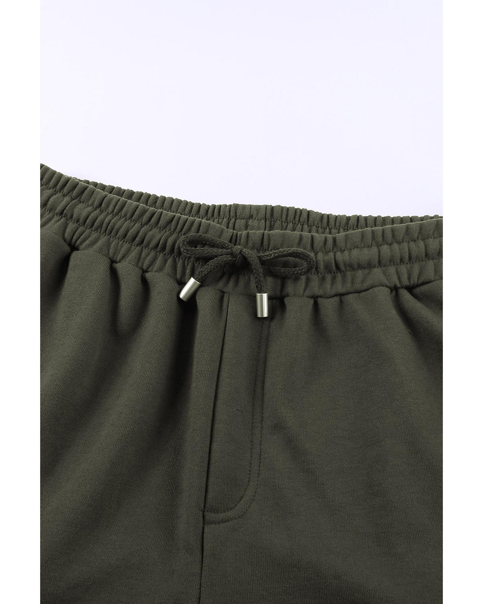 Azura Exchange Lounge Shorts with Tie Waist and Side Pockets