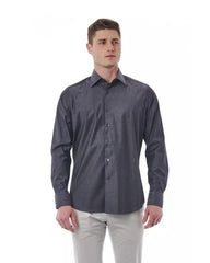 Bagutta Men's Gray Cotton Shirt